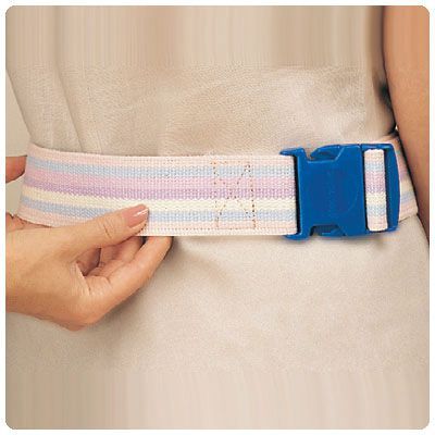 Pastel Stripe Gait Belt