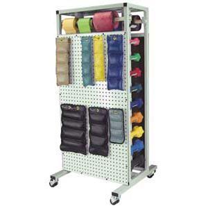 Combo Weight Storage Rack-Mobile 500# Cap