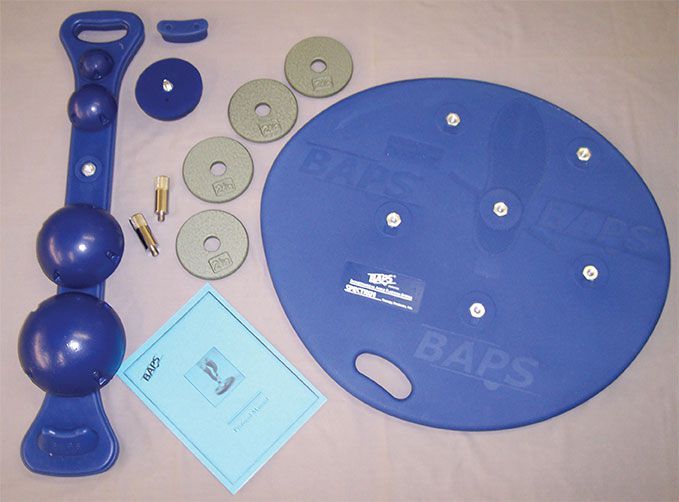 Baps Board - Complete W/Weights And Storage Tray