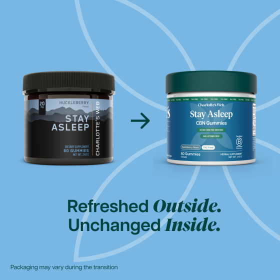 Charlotte's Web™ Stay Asleep Gummies