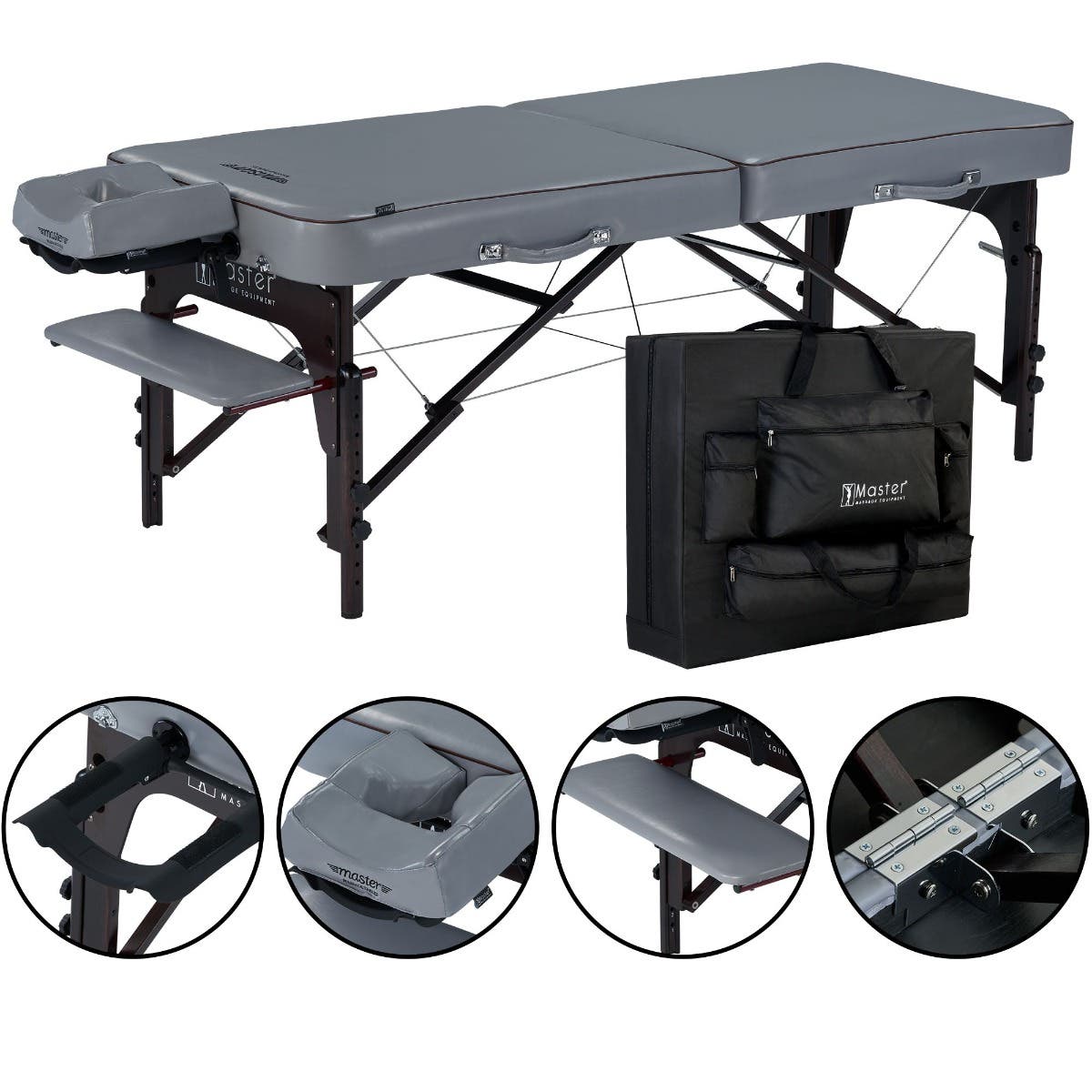 Master® Massage Equipment Montour™ LX Portable Massage Table Package