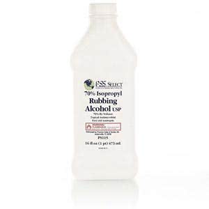 Isopropyl Rubbing Alcohol 70% 16 Oz