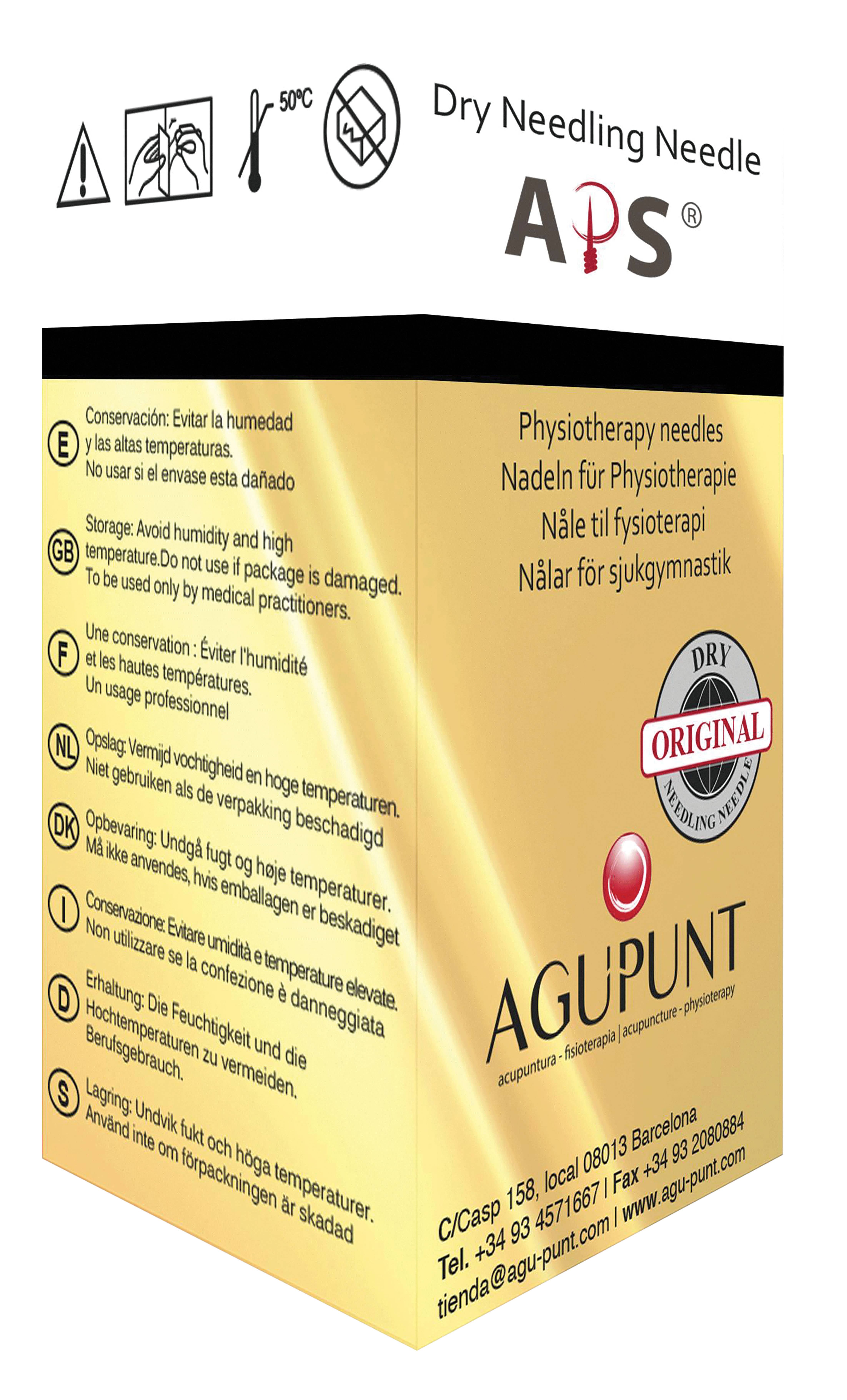 ApsDryNeedlingNeedles-BoxOf100