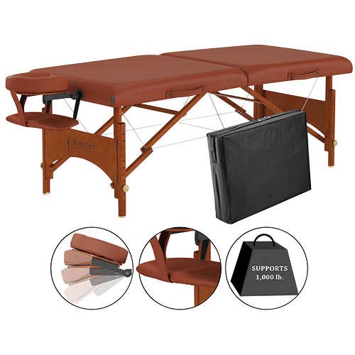 Master Massage Equipment Fairlane 28 Table, Cinnamon