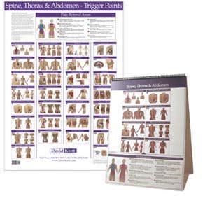 Kent Trigger Point Charts - Torso/Spine
