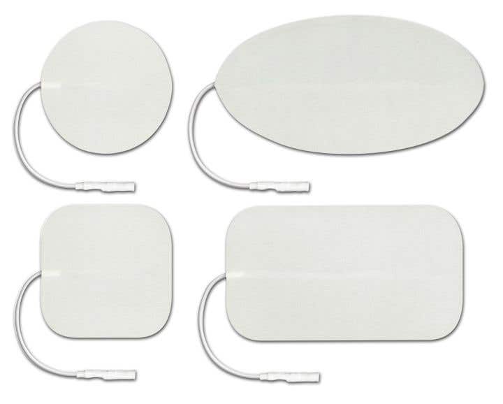 ValuTrode®FoamElectrodes-Reusable,2mmthickCarbonFilmwithMultiStickAdhesiveGel