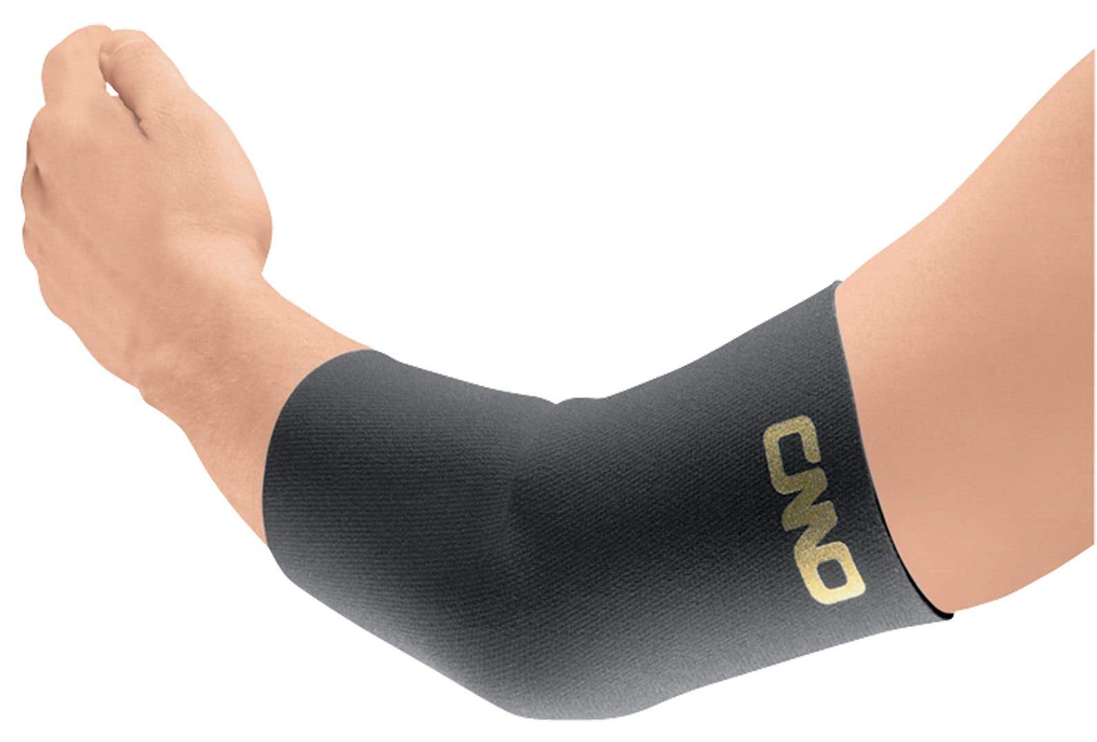 Cmo Elbow Sleeve, Black, Medium