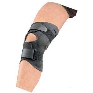 DermaDry Wrap Around Knee Support With Hinges