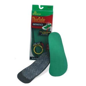 SpencoThinSoleOrthotics,3/4length