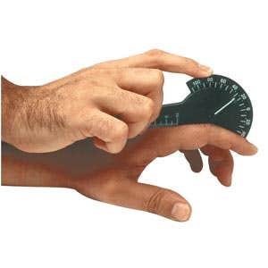 Baselineplasticfingergoniometer,1-fingerdesign