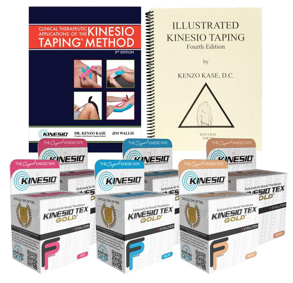 Kinesio Taping Starter Kit With Tex Gold FP Tapes