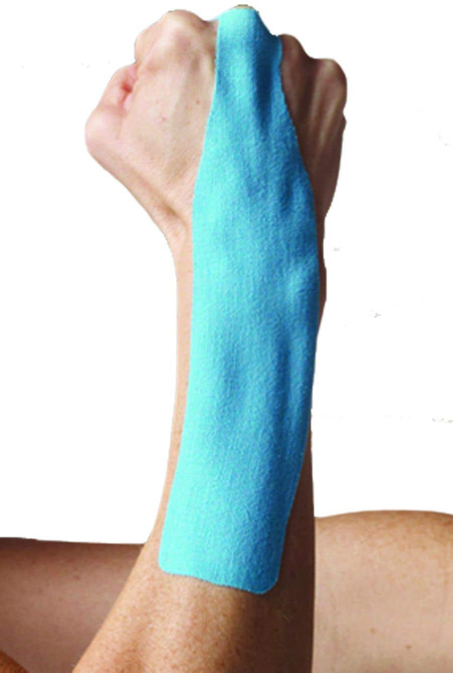 Spidertech Wrist Precut 2/Pk, Black