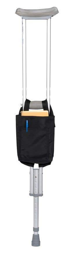 Crutch Bag  Vinyl Black