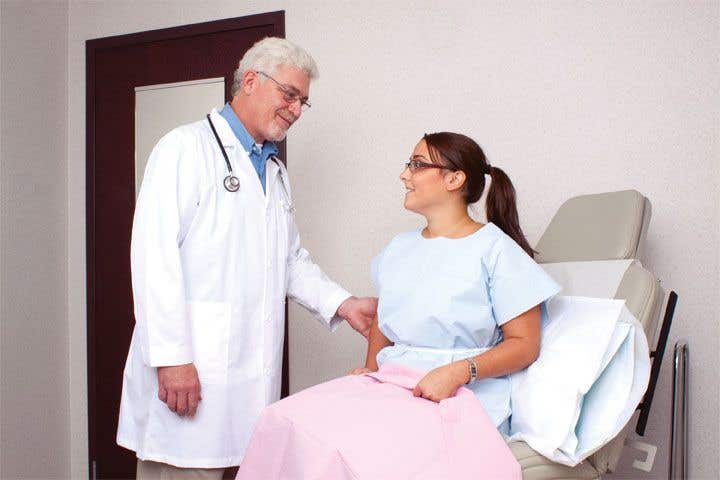 DisposableExamGowns,White-50/Case