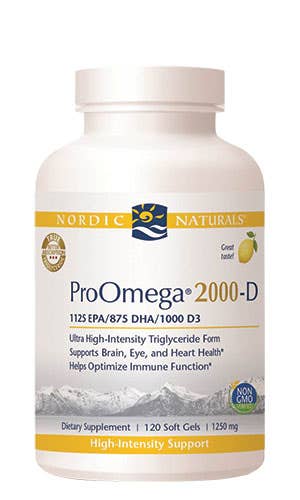 NordicNaturals®ProOmega®2000-DDietarySupplement120Count