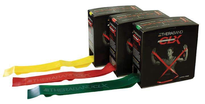 TheraBand®CLX™ConsecutiveResistanceLoopBands-5IndividualPre-Cut