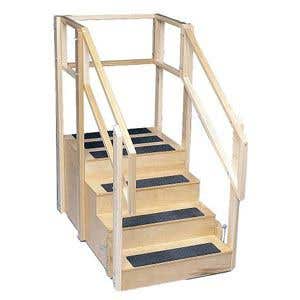 StraightPlatformTrainingStairsforRehabilitationPhysicalTherapy