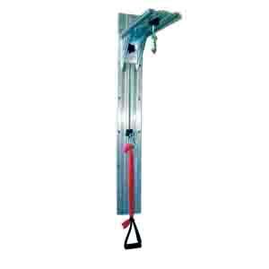 CanDo®WalslideResistanceBandCompleteExerciseStationGym