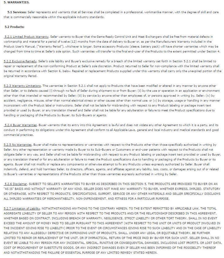 Game Ready Extended Warranty