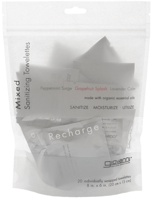 Giovanni® Mixed Scents Sanitizing Towelettes