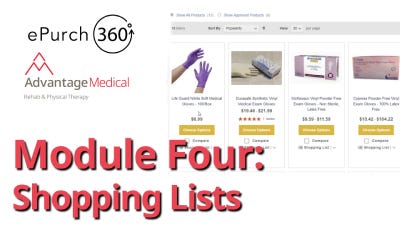 Shopping Lists