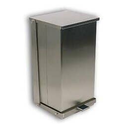 C-32 Detecto Stainless Steel Step-On Can