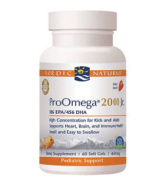 Nordic Naturals ProOmega® 2000 Jr. Dietary Supplement 60 Count