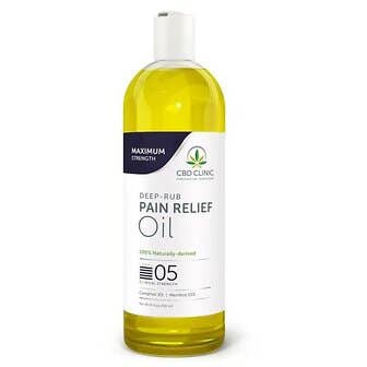 CBD CLINIC™ Deep Rub Pain Relief Massage Oils