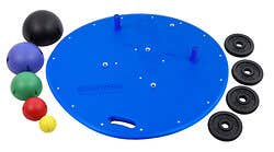 CanDo professional balance system with balls and weight rods