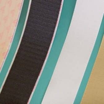 VELCRO® Brand STICKY BACK® Hook  Made of nylon hook material with self-adhesive backing. Sticky Back