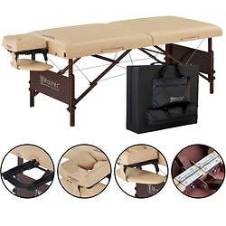 Master® Massage 30" Del Ray™ Portable Massage Table Package Sand