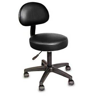 NRG Rolling Stool W/ Removable Backrest