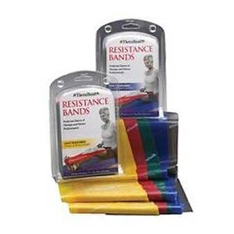 TheraBand Professional Resistance Bands Kit, Light (Beginner) - Each