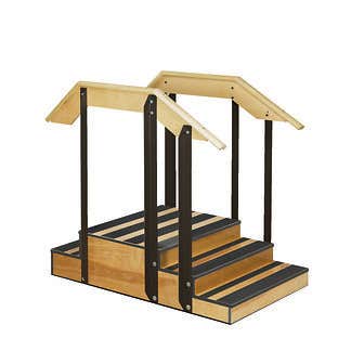 Small Up & Down Staircase 36"