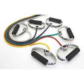 Thera-Band Professional Resistance Tubing W/ Soft Grip Polybagged