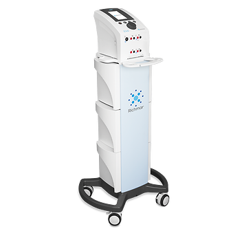 TheraTouch® EX4 With Therapy Cart - Four-Channel Stimulation Electrotherapy System
