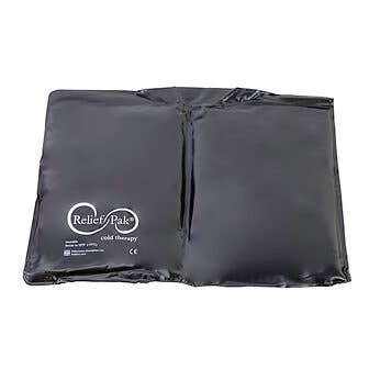 Relief Pak® Re-Usable Heavy Duty Black Urethane Cold Pack