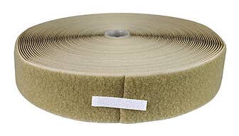 Velcro 2" loop, 25 yard, tan