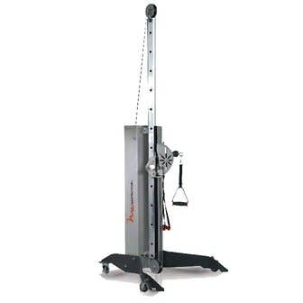 Freemotion GENESIS_Personal Training Cable Column; Textured Black Frame