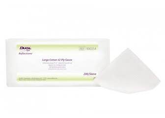 DUKAL Reflections™ Large Gauze Facial Wipes 4" x 4" 200/pack