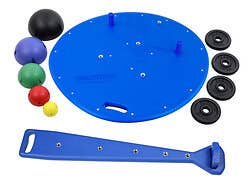Maps Board With Balls, Rods, Weights, & Rack