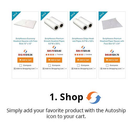 Autoship Step 1