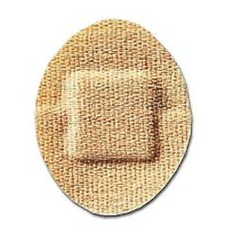 Leukoplast Elastic Free Bandages, 1.25"Oval, 100/Box