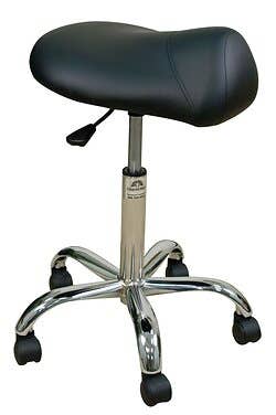 Oakworks® Professional Saddle Stool 19"-25"H