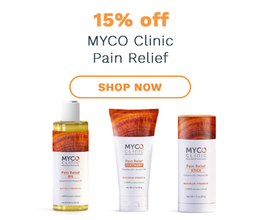 15% off MYCO Clinic Pain Relief